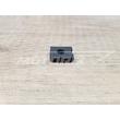 Idomrögzítő bolha 11x16x4,2mm -  D4,2 facsavarmenetes (1db) fekete OEM