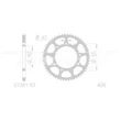 Kép 2/2 - Lánckerék hátsó 62 fogas 420 Aprilia RX, Derbi Senda, Gilera RCR (D50B, EBE) 101-Octane