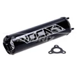 Kép 1/5 - Kipufogó hangtompító 60x200mm D50B0, EBE050, EBS050, AM6 50-80cc fekete Voca Racing