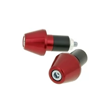 Kormányvég piros 17,5mm CNC-mart V-parts