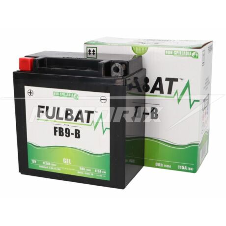 Akkumulátor 12V 9Ah (FB9-B) GÉL Fulbat