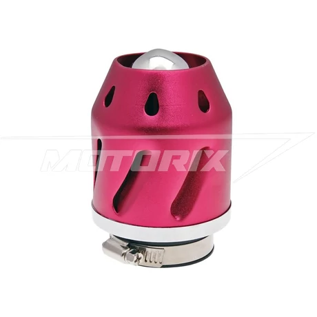 Levegőszűrő Grenade 42/48mm egyenes piros 101-Octane