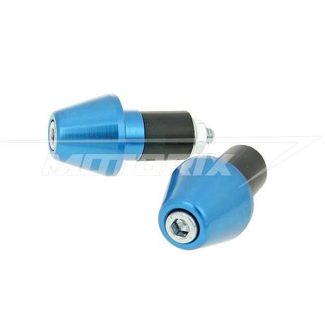 Kormányvég kék 17,5mm CNC-mart Vicma