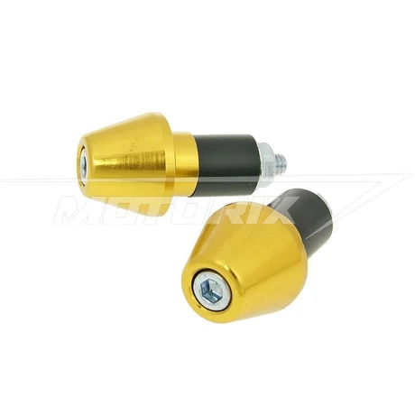 Kormányvég arany 17,5mm CNC-mart Vicma