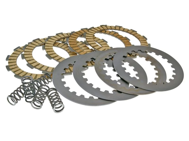 Kuplung tárcsa, lamella szett Derbi Senda, GPR, Aprilia RX, SX, Gilera SMT, RCR (EBE, EBS, D50B) Polini